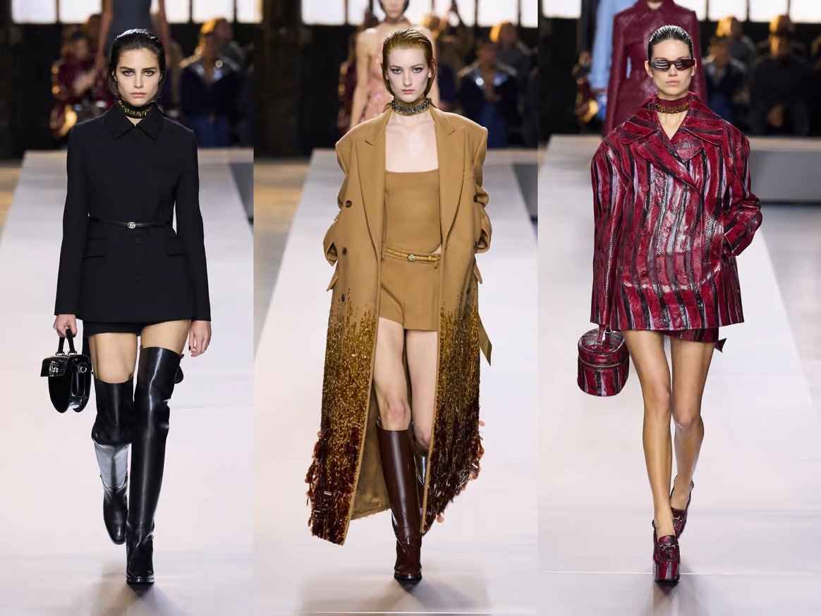 "HW24 Milan Fashion Week 2024: Tradition meets innovation in a captivating runway display."