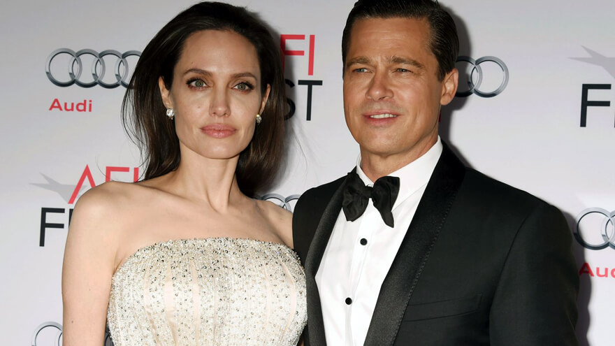 Brad Pitt's new girlfriend was asked why he hates Angelina Jolie