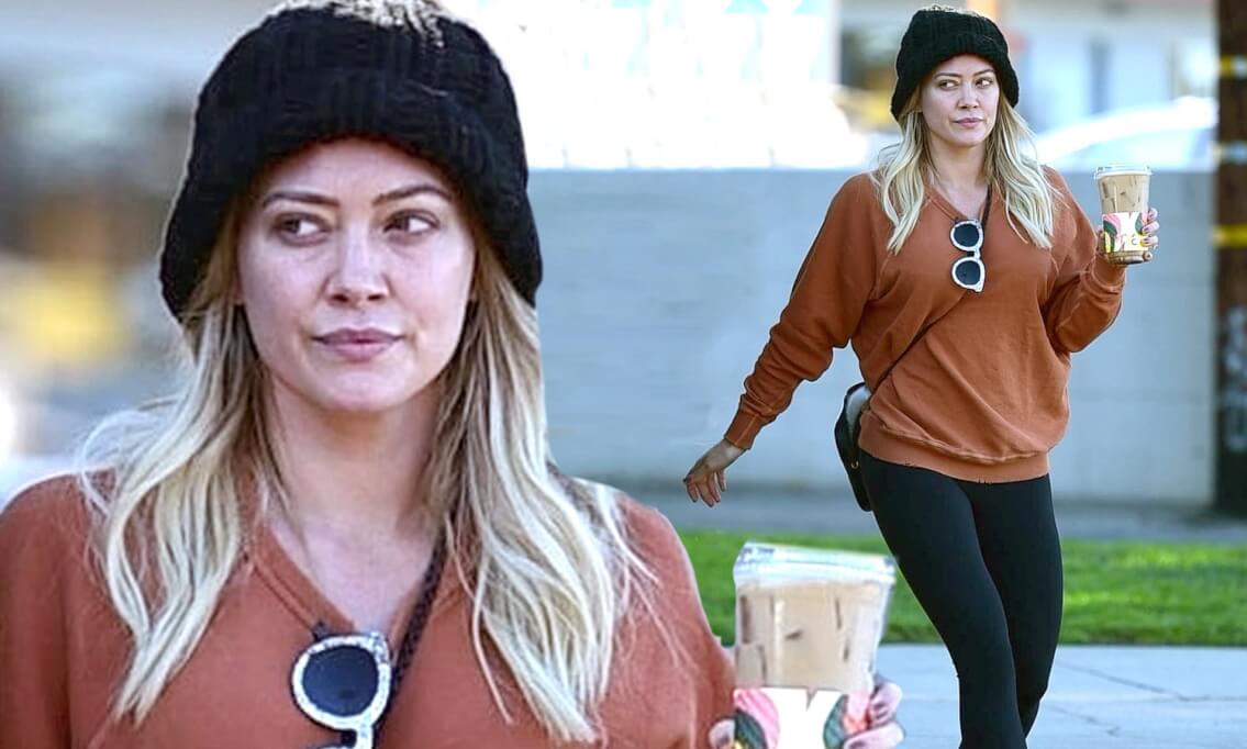 Hilary Duff without makeup
