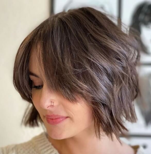 The short bob is IN and the French is OUT 