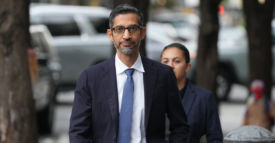 Google's CEO Sundar Pichai Faces Dual Antitrust Battles in Washington and San Francisco